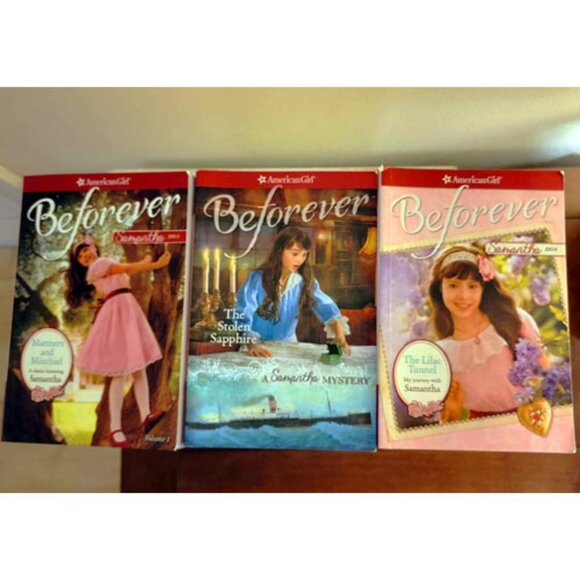 American Girl Samantha Book Lot 7 Beforever Classic Mysteries CYOA Short Stories - Picture 5 of 8
